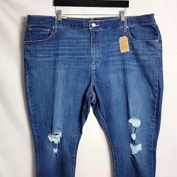 NWT.. LEVI'S.. 721 high rise skinny jeans.. - Picture 1 of 15